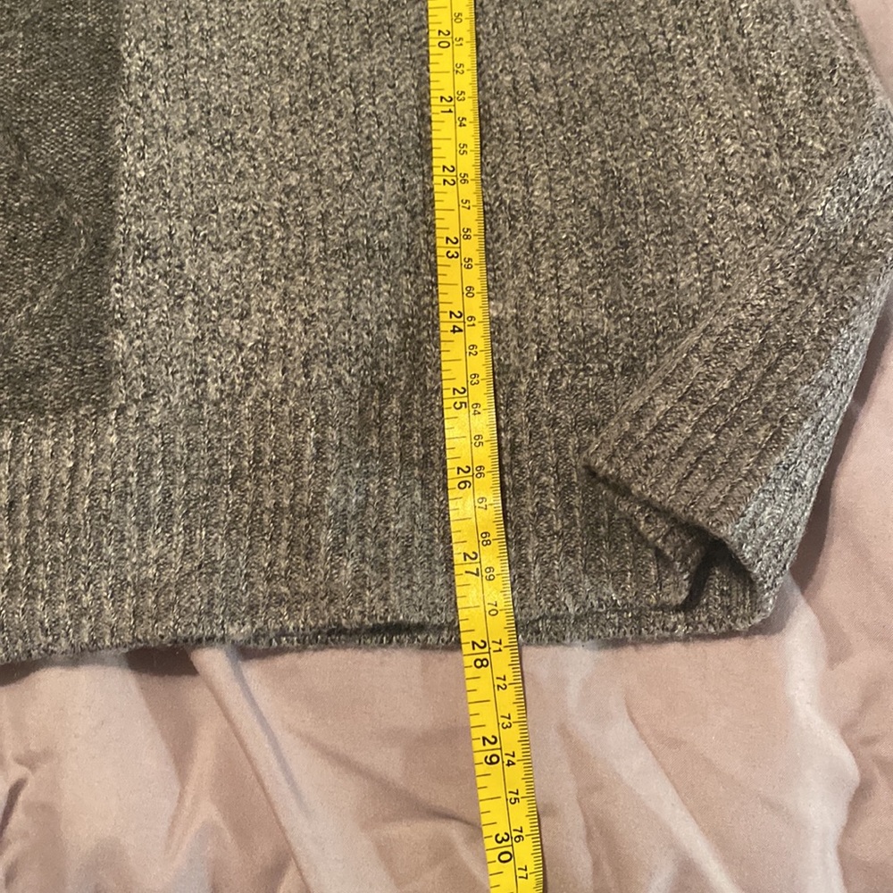 NWT RICKI’s Cowl Neck XL grey Sweater - Picture 6 of 9
